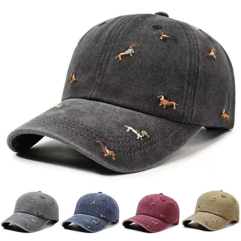 Dachshund Embroidery Washed Co - огляд і ціна Golf Cap Dad
