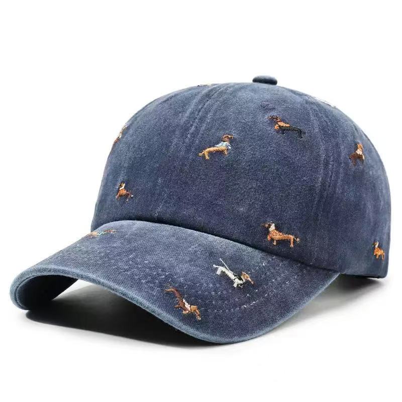 Dachshund Embroidery Washed Co - огляд і ціна Golf Cap Dad