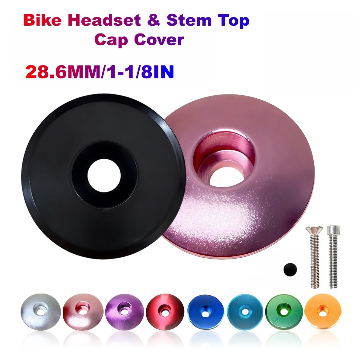 1-1/8 Inch Aluminum Bike Heads - огляд і ціна Snapback Hat Flat