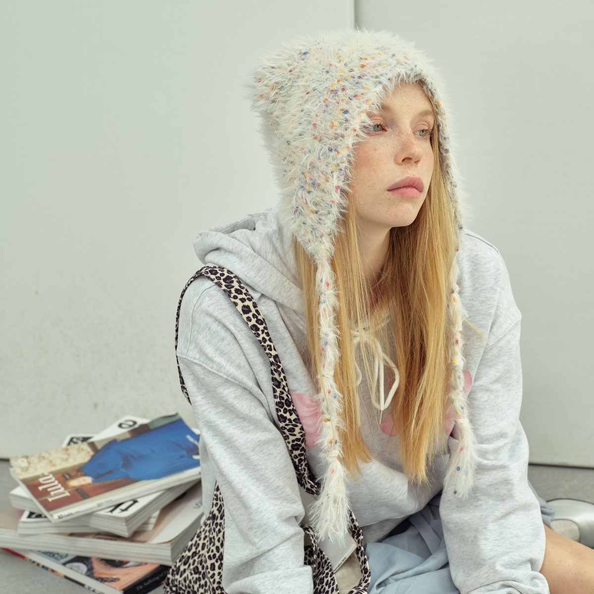 Y2K Women Furry Cat Ear Trappe - огляд і ціна Trapper Hat Ear Flap