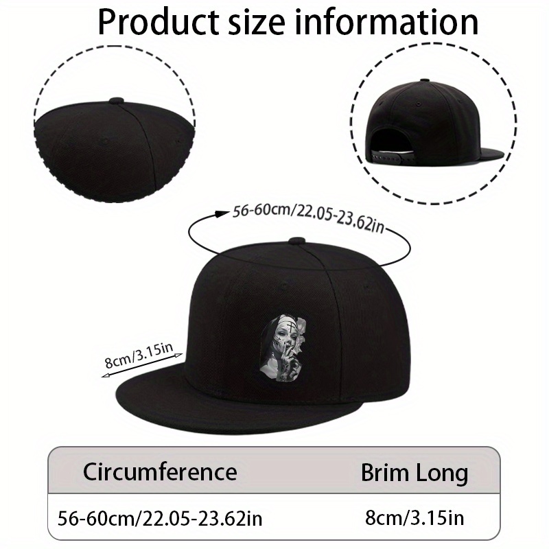 Fashion Flat Brim Baseball Cap - огляд і ціна Snapback Hat Flat