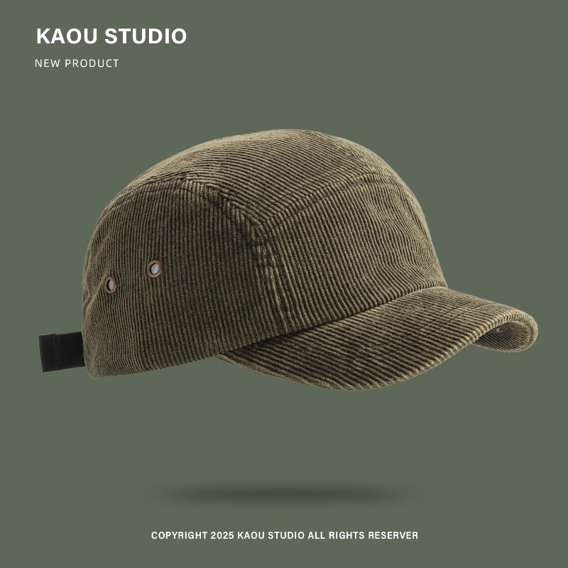 Unisex 5-Panel Corduroy Cap, S - огляд і ціна Corduroy Cap 5 Panel