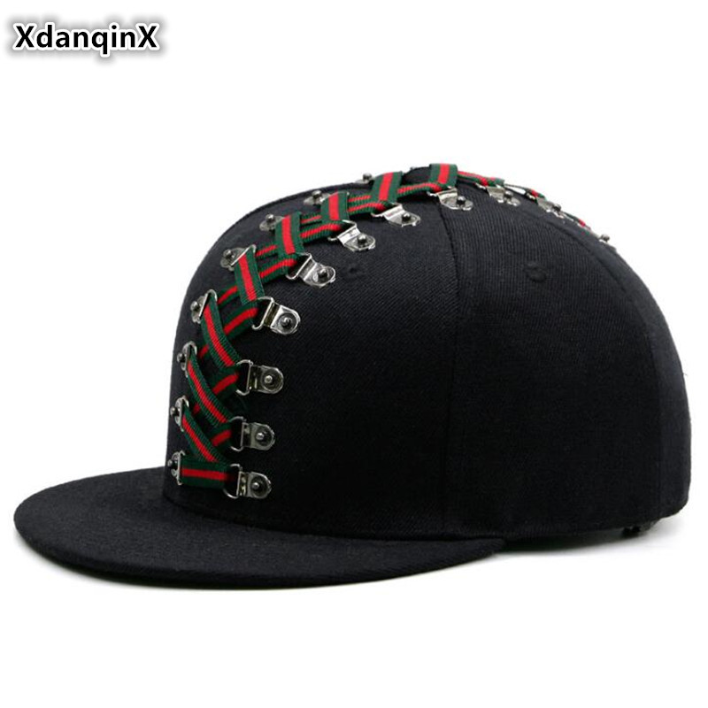 Novelty Punk Style Hip Hop Cap - огляд і ціна Snapback Hat Flat