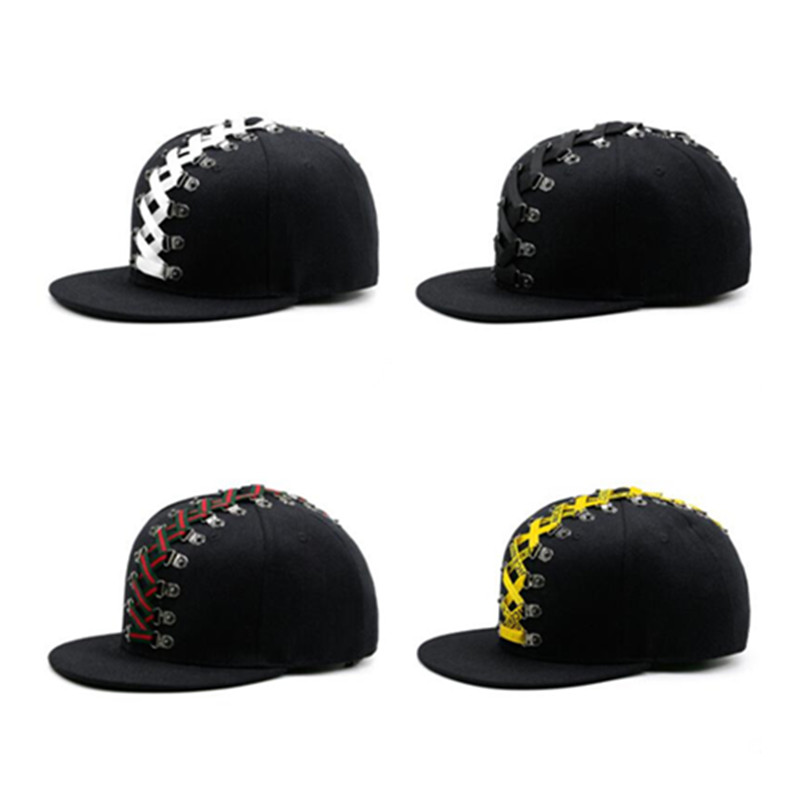 Novelty Punk Style Hip Hop Cap - огляд і ціна Snapback Hat Flat