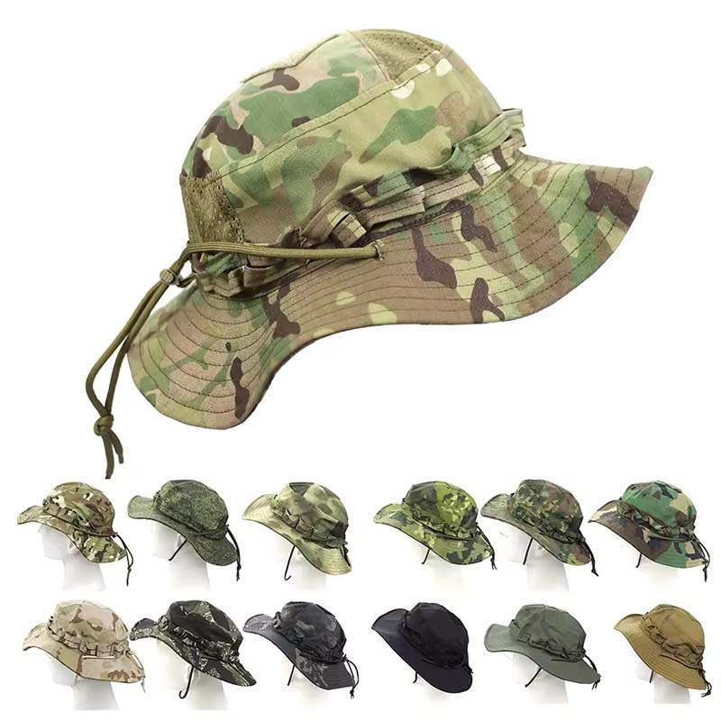 Outdoor Bucket Hat Camouflage  - огляд і ціна Boonie Hat Tactical