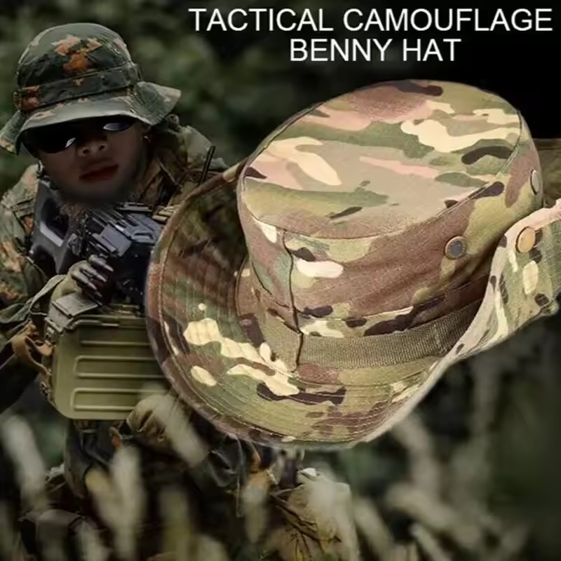 Outdoor Bucket Hat Camouflage  - огляд і ціна Boonie Hat Tactical