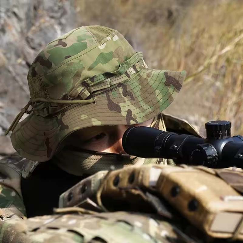 Outdoor Bucket Hat Camouflage  - огляд і ціна Boonie Hat Tactical
