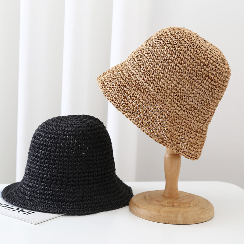 Simple Solid Handmade Crochet  - огляд і ціна Snapback Hat Flat