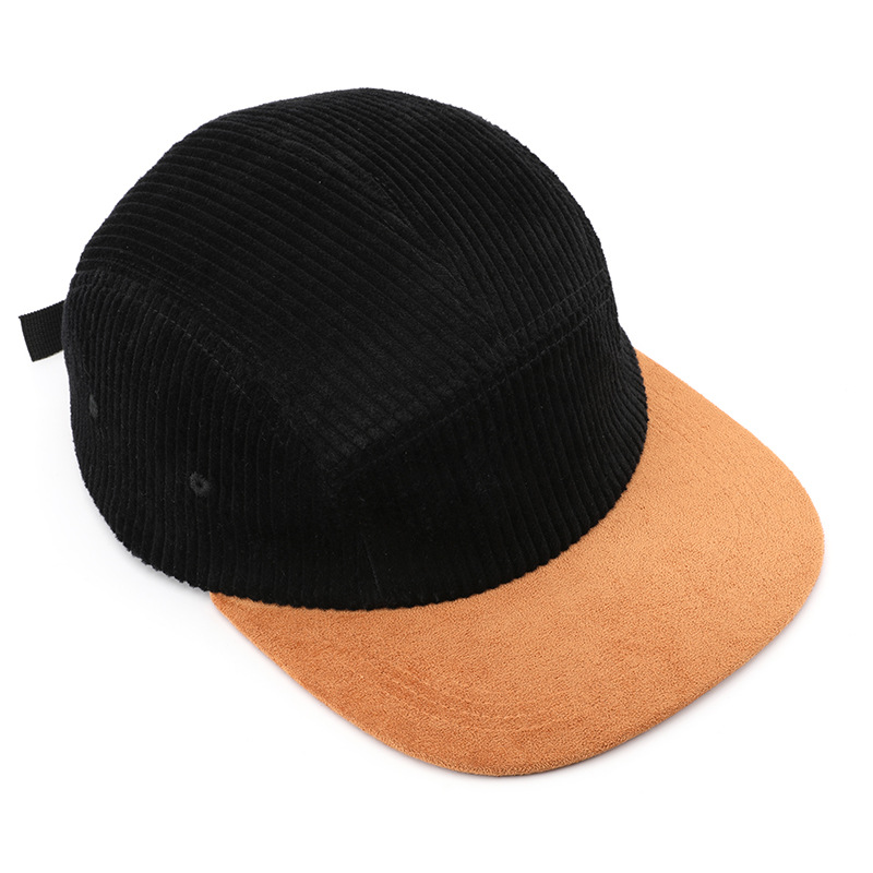 New 5-panel Splicing Corduroy  - огляд і ціна Corduroy Cap 5 Panel