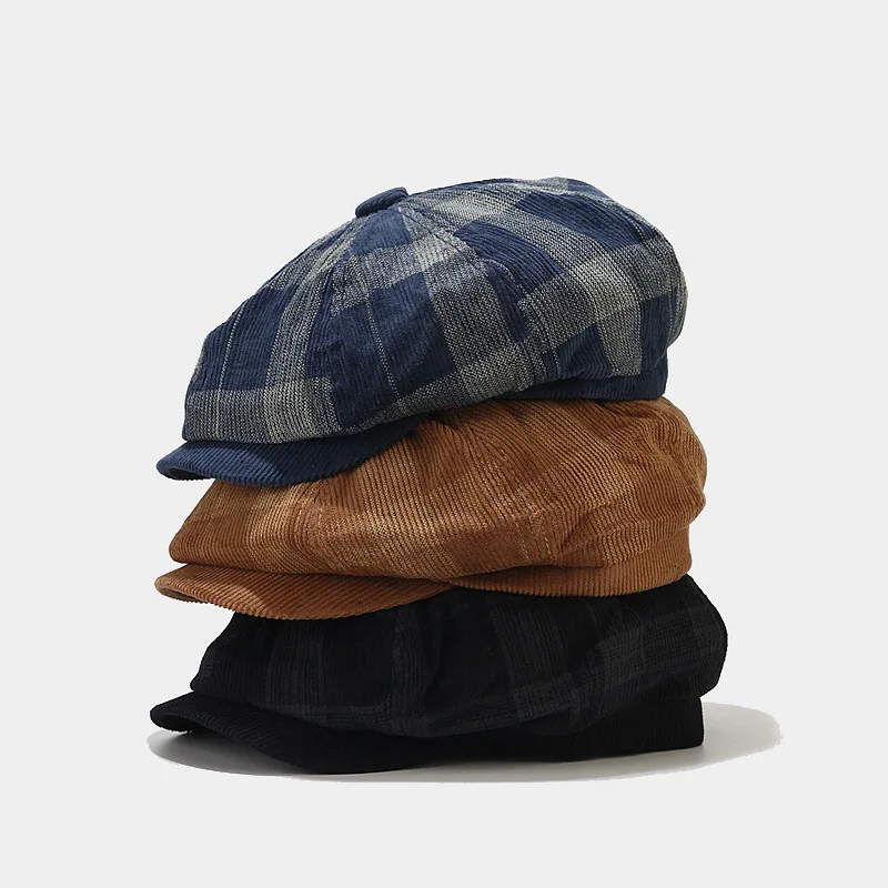 Classic Vintage Corduroy Newsb - огляд і ціна Newsboy Cap Ivy