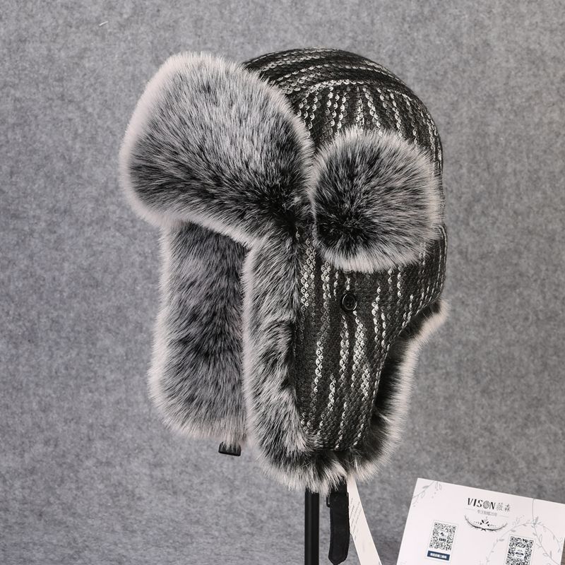 B-8433 Man Bomber Hat Rex Rabb - огляд і ціна Trapper Hat Ear Flap