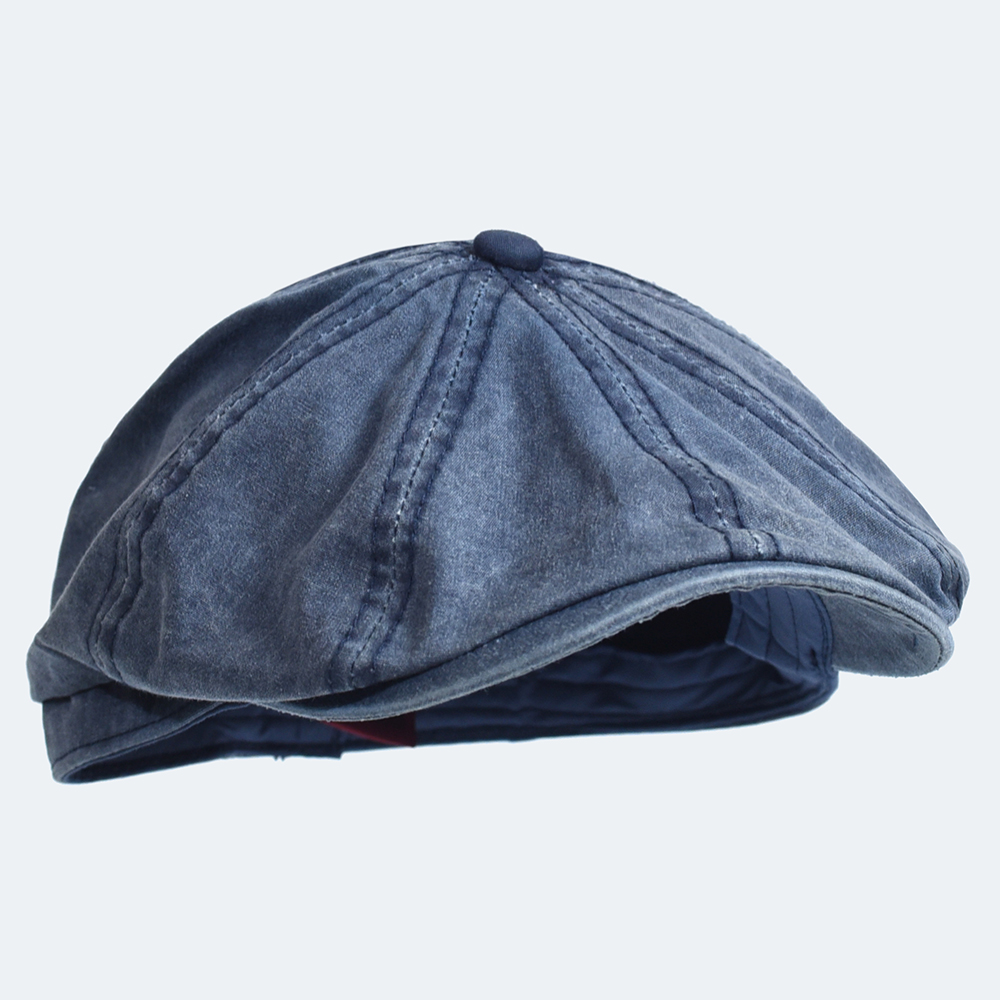 Washed Cotton Newsboy Cap Peak - огляд і ціна Newsboy Cap Ivy